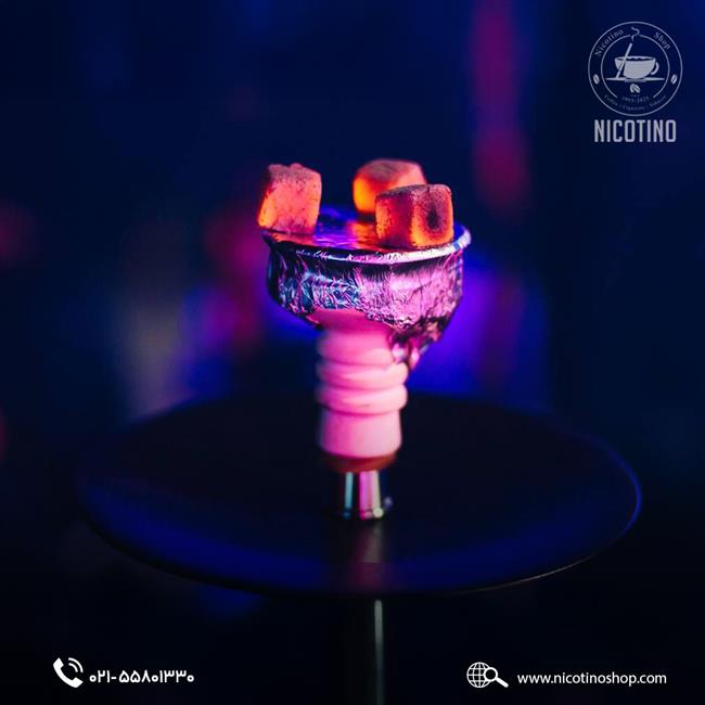 تاثیر زغال بر طعم قلیان